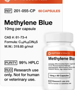 Methylene Blue (10mg x 60 Capsules = 600mg)
